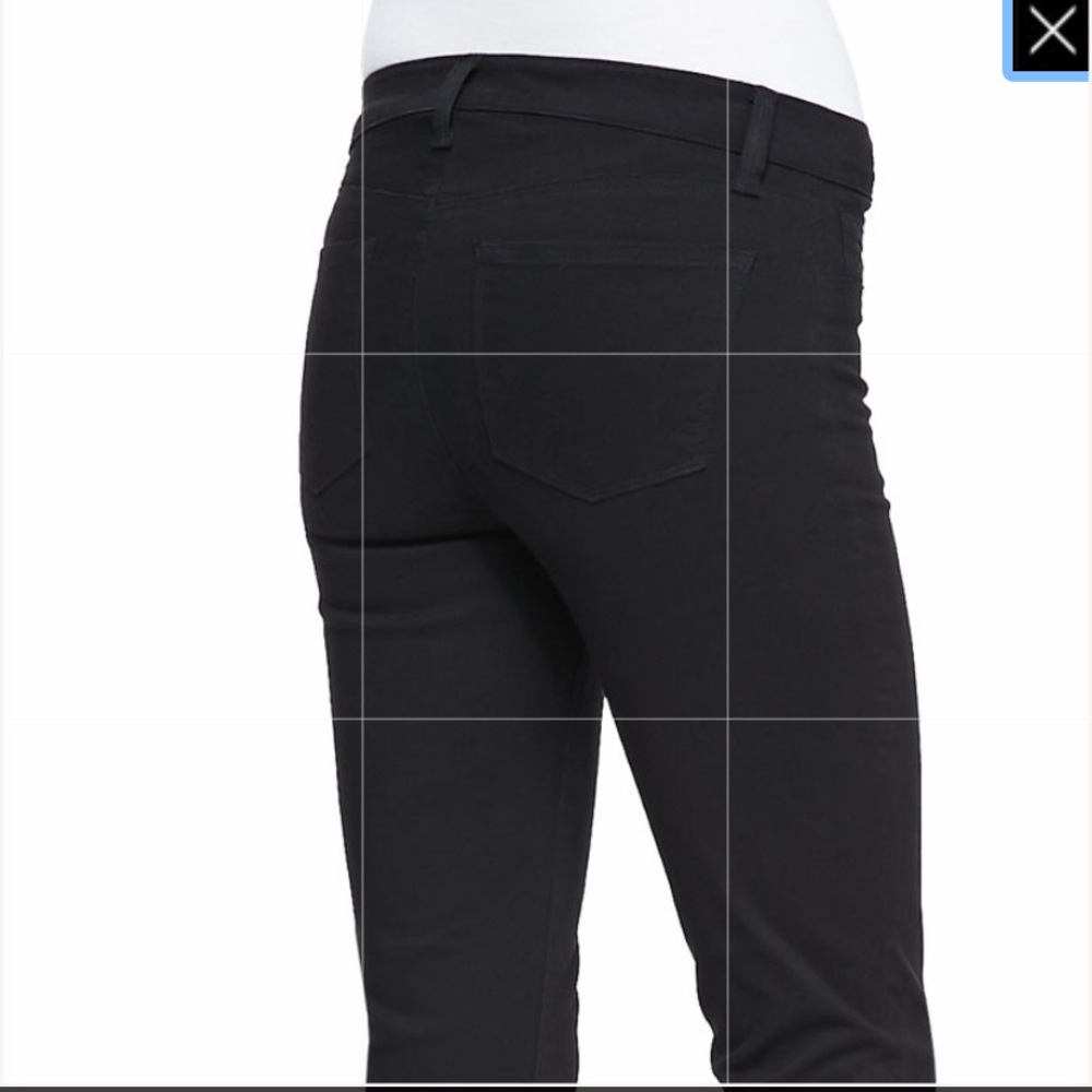 J BRAND**Mid-Rise Cropped Rail Jeans*Size 25 $228 - Picture 8 of 11